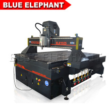 Blauer Elefant beste cnc 1325 Holz CNC Router Maschine mit Vakuumtisch zu verkaufen